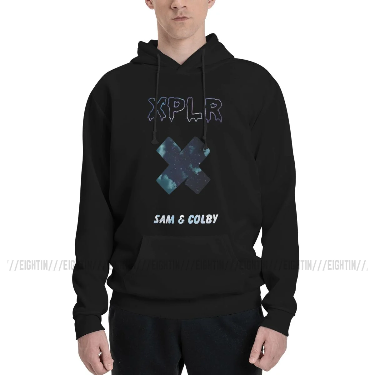 XPLR - Sam And Colby Fashion Sweatshirt Men's Oversized Hoodie Winter Pullover