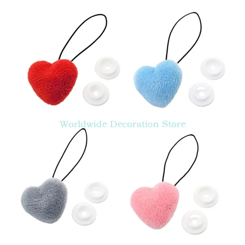 

Q39B 4pcs Invisible Duvet Clips Heart-Shaped Bed Sheet Clamps Multiple Color