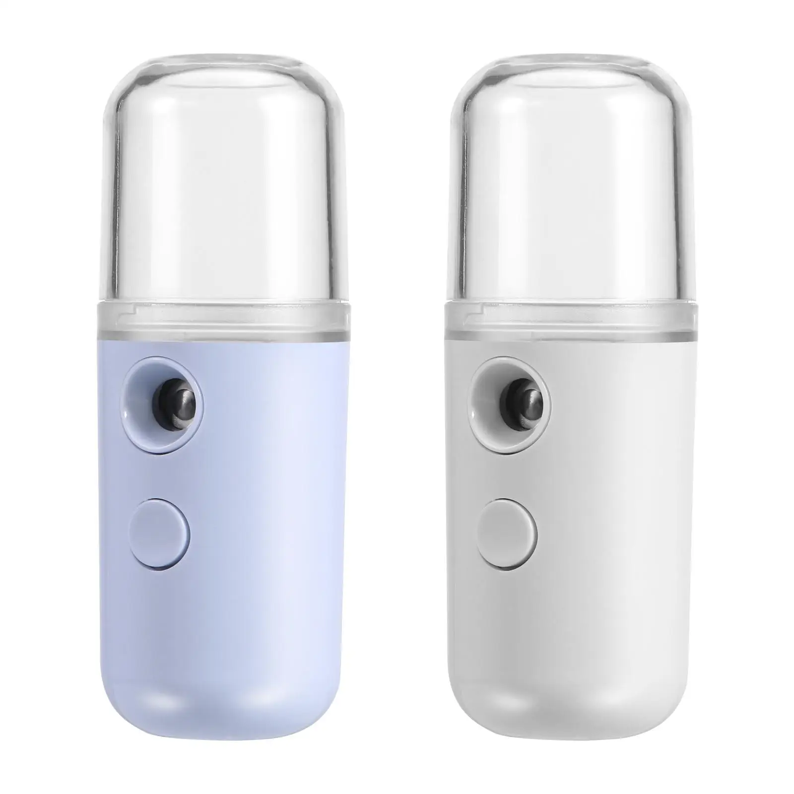 

2pcs Facial Sprayer Mini Humidifier USB Rechargeable Moisturizer Portable Beauty Device for Home Office Yoga Spa