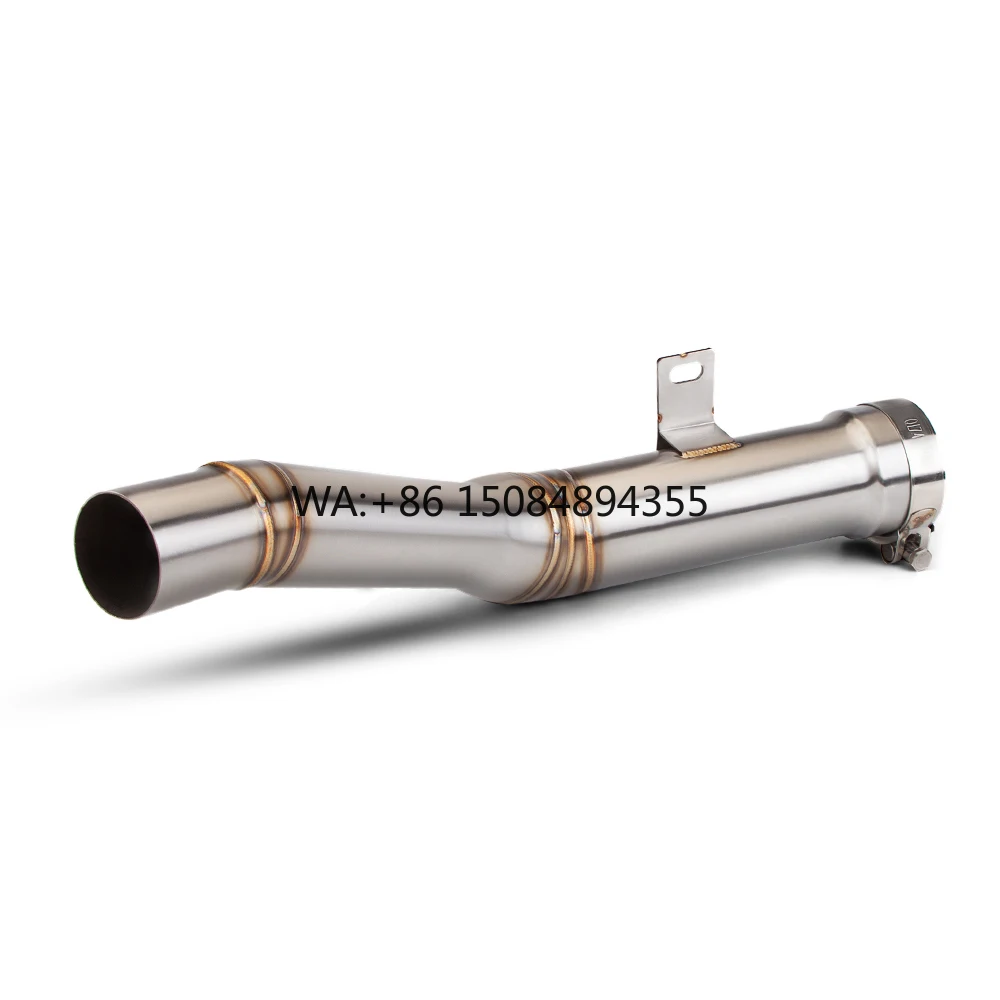 

Original Quiet Motorcycle Exhaust with Middle Link Pipe New Condition Compatible with ZX10R 2021-2022 Models