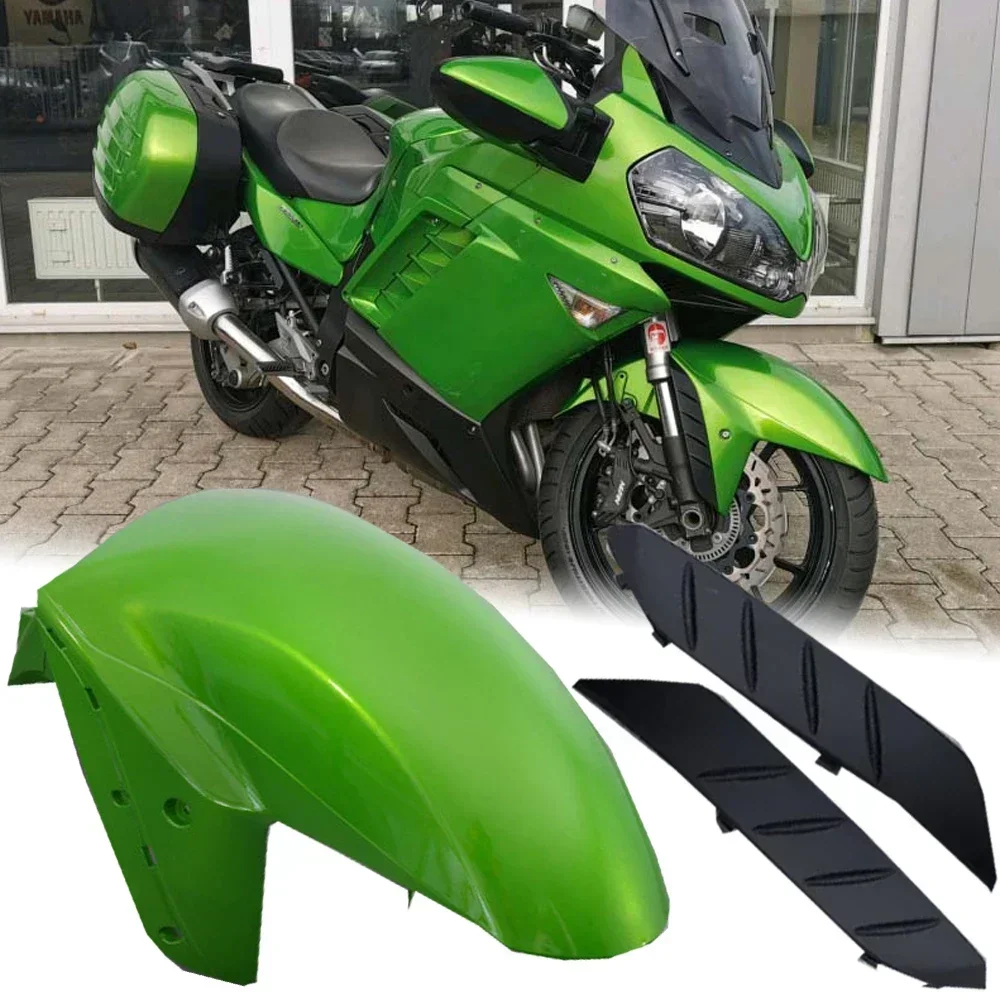 Garde-Boue Avant pour Kawasaki GTR 1400 Concours 14 ZG1400 ZGT40 2007-2017, Panneau de Couverture Latérale, Carénage de Pièces de Moto