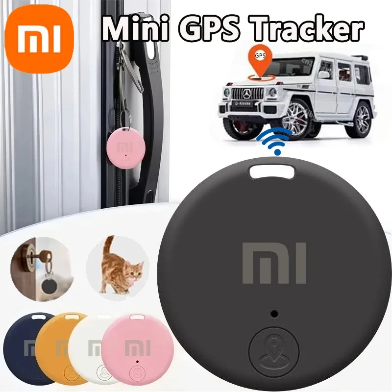 Xiaomi Mini GPS Tracker Bluetooth Dispositivo anti-smarrimento Pet Bambini Anziani Portafoglio Monitoraggio IOS Android Smart Finder Locator Accessori