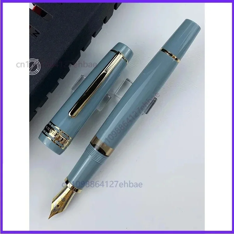 For Yongsheng-Iridium Gold Pen, 32 Daming Tip, New Resin Metal Piston, Ink Absorption Calligraphy, Adult Character Practice, 629