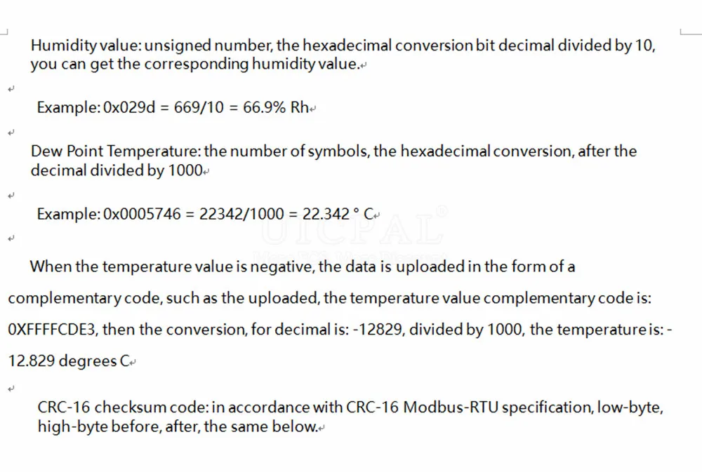 RS485 SHT30 Temperatur-Feuchtigkeitssensor-Sondenkabel für Modbus RTU PE PVC-Metallsonde Hochpräzises Sensormodul 1 m Länge – Detail 4
