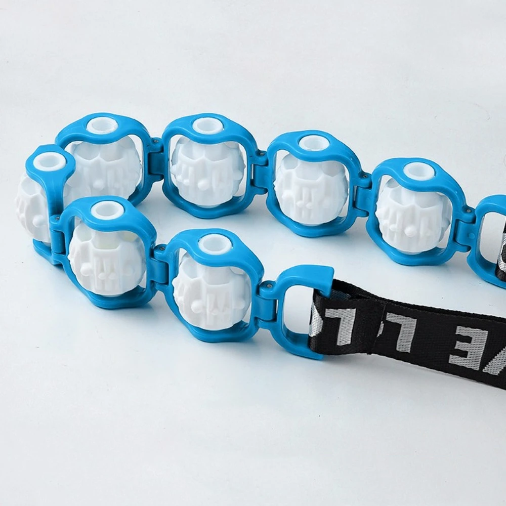 

Manual Hand-held Muscle Massager Rope Shoulder Fitness Physiotherapy Massage Back Waist Bead Pull-Back Roller Muscle Recovery