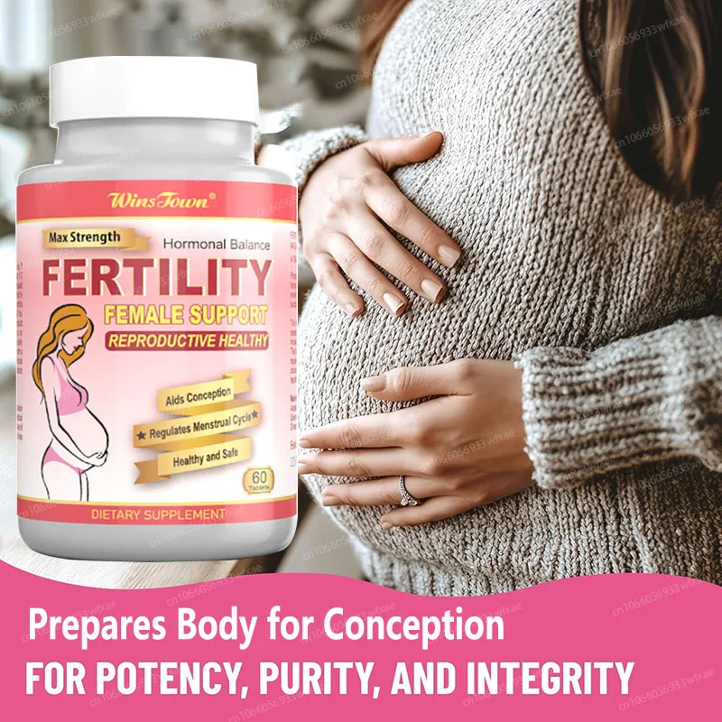 2 Bottle Men Fertility Tablets Enhance Immunity + Regulate Endocrine Function Women Fertility Pills - Image 6