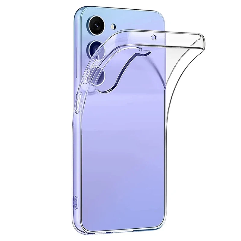 Kristall Silikon Klar Weiche Fall Für Samsung Galaxy A55 A35 A25 A15 A05S A05 A54 A34 A24 A14 A04S A04 Zurück Abdeckung Transparent