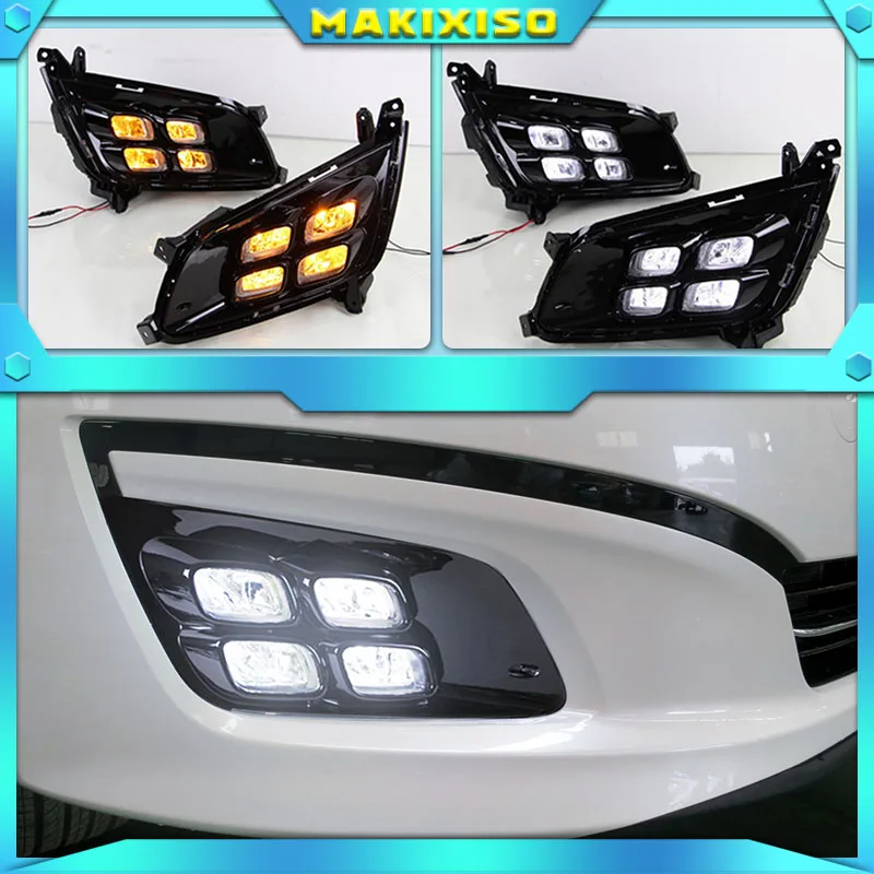 

For KIA Optima K5 2010 2011 2012 1 Pair Car Daytime Running Light Single Color LED Daylight Fog Lamp DRL Car Styling