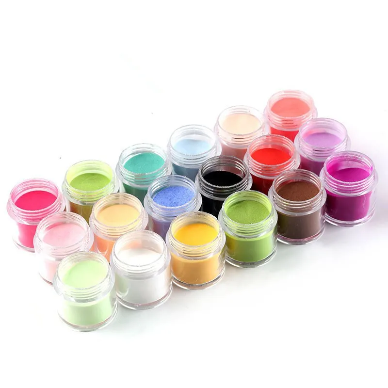 18 色/セットネイルパウダーアート 10 グラムグリッター星空シュガーセーターパウダースターライト効果マニキュア UV ジェルポリッシュ装飾顔料