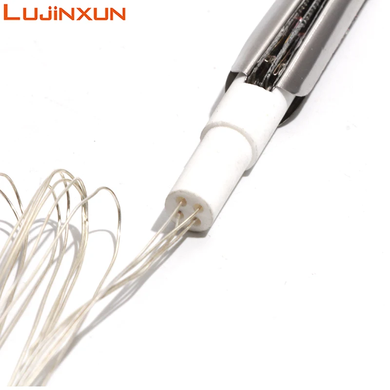 Lujinxun 고온 운모 백금 열 저항 요소, PT100 코어 WZP-010 조립 열전대 코어, 2 개
