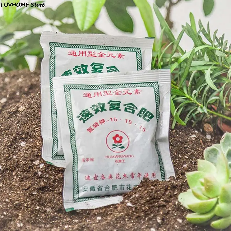 Complex Fertilizer Mini Package Purpose Safe And Pollution Free Use Suitable For Flower Plant Home Garden Bonsai