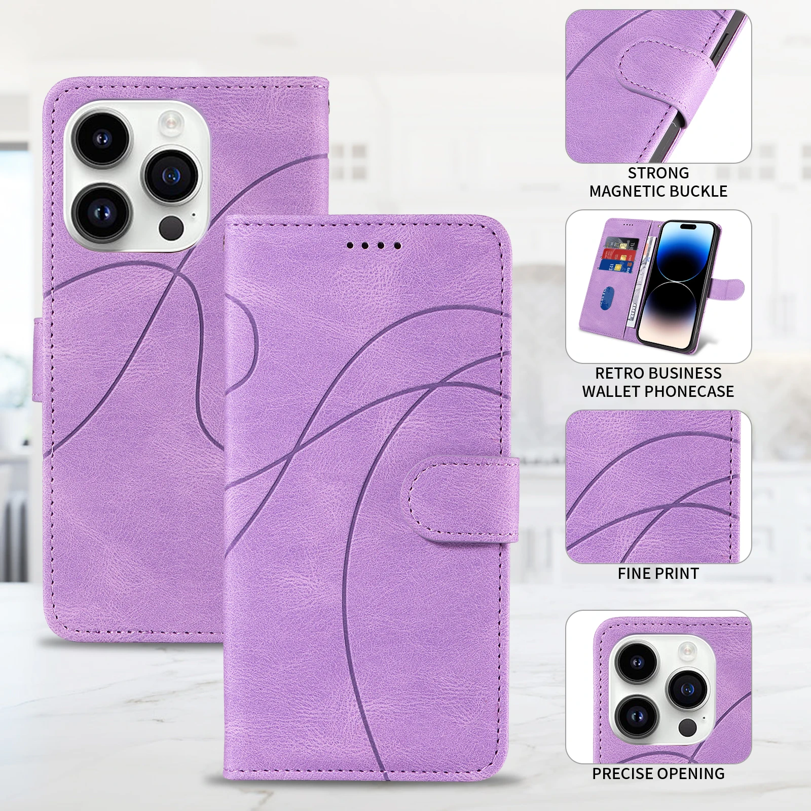 محفظة جلدية ل ممن لهم A7N A7 A5S A3 برو A1 4G A60 A58 A57S A57 A55 A54S A54 5G A40 A3S A38 A36 A18 A17 A16 A15 A12 A11 A9 #3