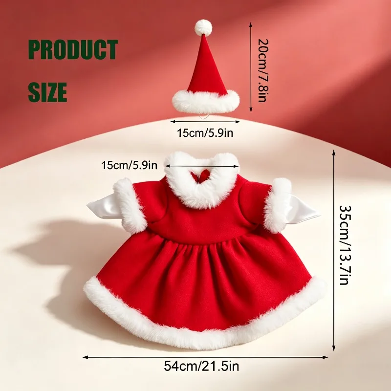 Holiday Outdoor Porch Goose New Porch Goose Outfit Christmas Holiday Long Dress Halloween Funny Yard Decoration (without Goose)