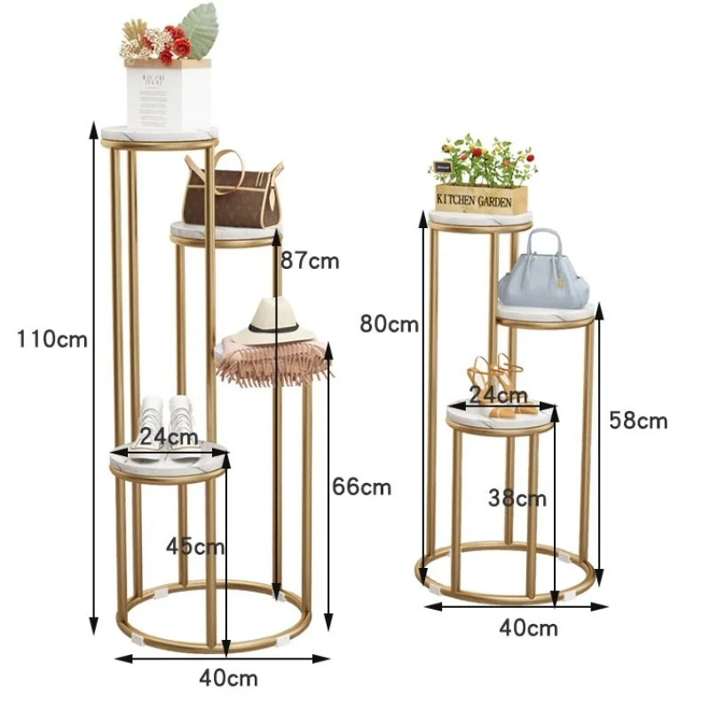 custom.Shoes Display Window Decoration Table Top Showcase Stainless Steel Modern Customized Gold (other Colors Are Welcome) YT-L