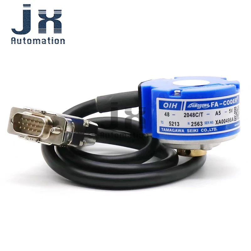 Tamagawa  Rotary Encoder TS5213N2551 TS5213N2563 OIH48-2048C/T-A5-5V for Xizi Otis Elevator Main Machine Accessories