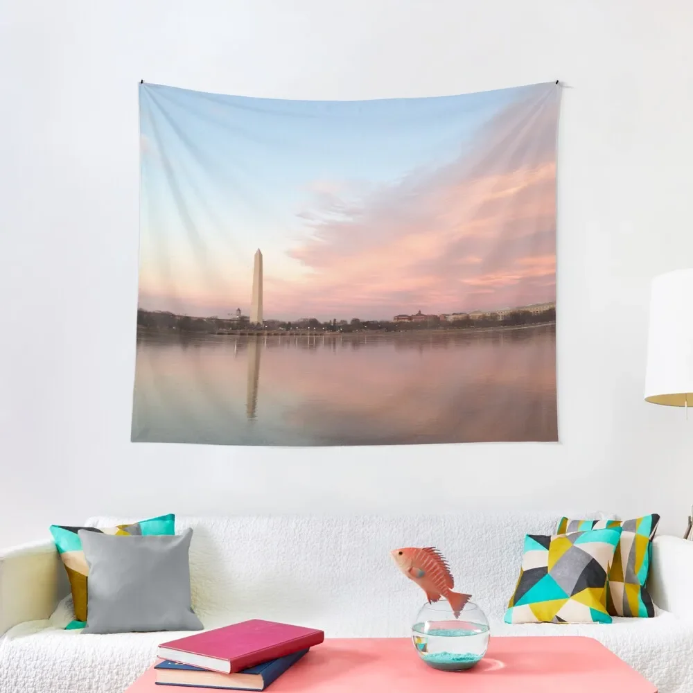 Washington Monument Tapestry Outdoor Decor Wall Decorations Decorative Wall Things To The Room Tapestry