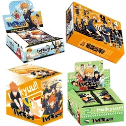 Haikyuu CardsThe Junkyard Showdown viene caliente con una apertura apasionada tarjeta clásica coleccionable juguetes y regalos