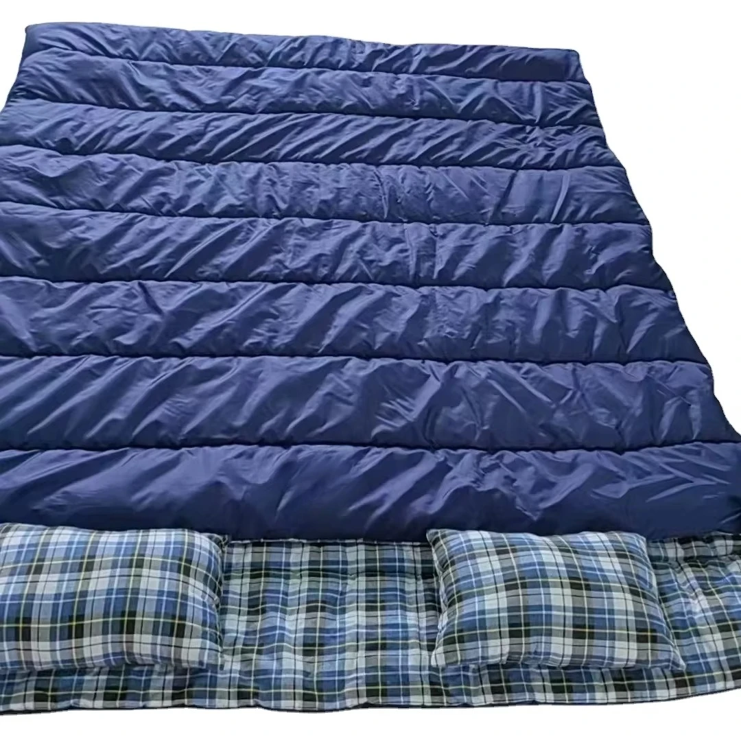 

Спальный мешок с двойным конвертом — трехсезонный полиэстер для холодной погоды на открытом воздухе