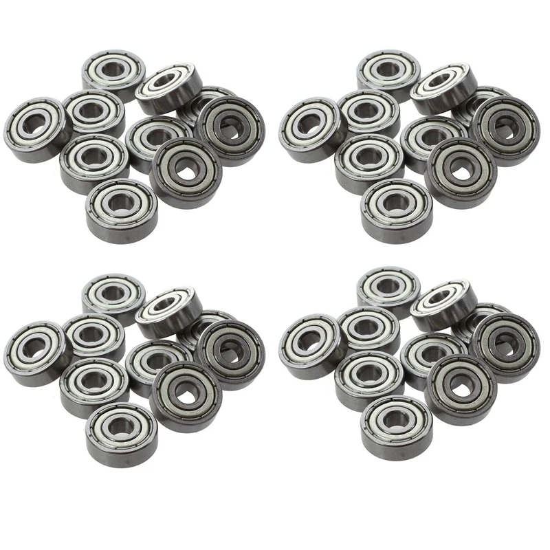 40 Pcs 625ZZ 5Mm X 16Mm X 5Mm Shielded Deep Groove Radial Ball Bearing