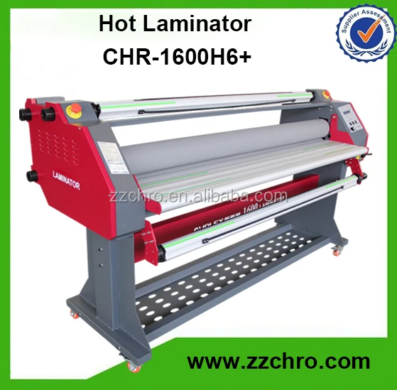 Laminator pemotongan pneumatik otomatis kualitas stabil tekan panas dengan perangkat kliping Film