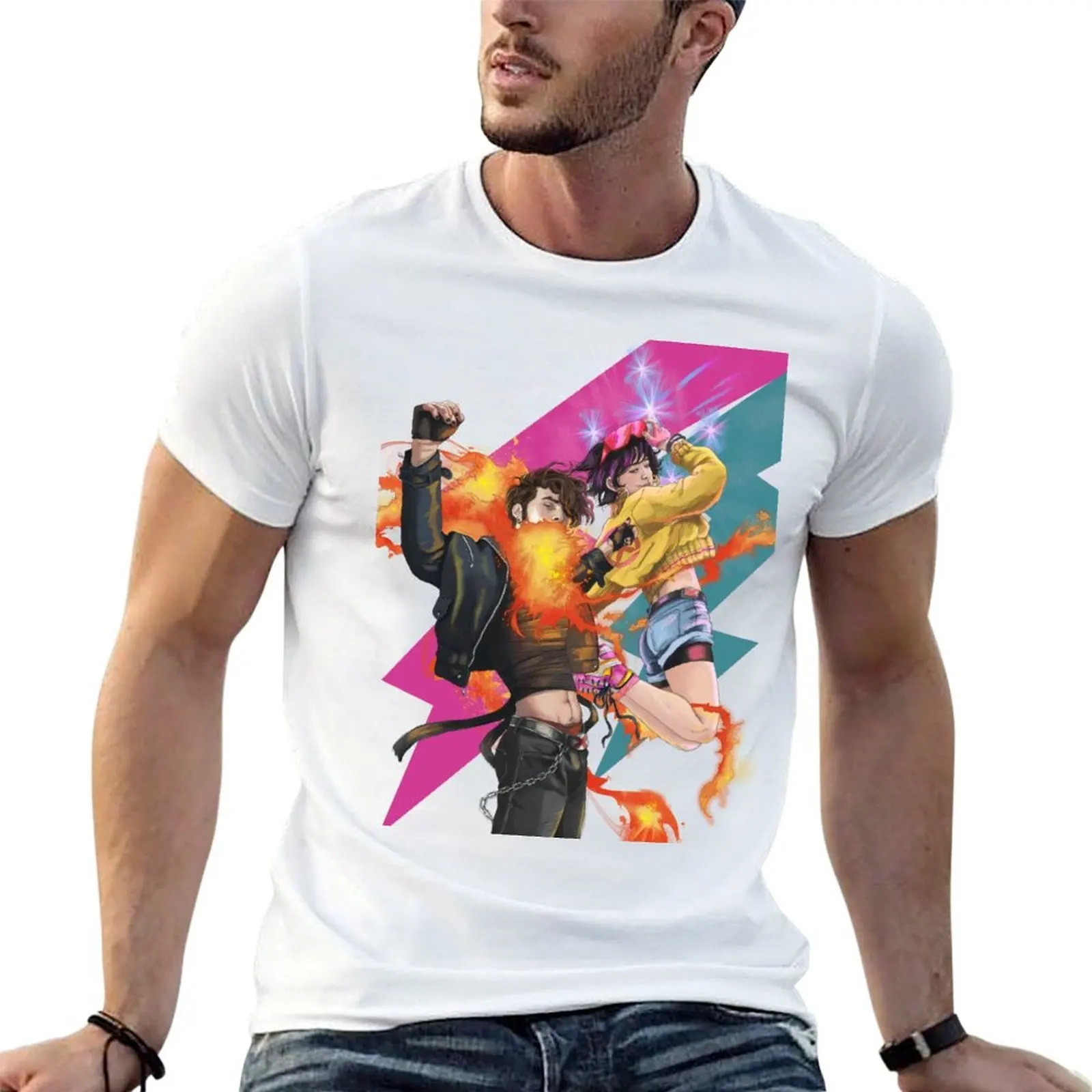 

Spark and Sparkler T-Shirt t shirt for man 100 percent cotton t shirt men 100% cotton luxury brand T-Shirt