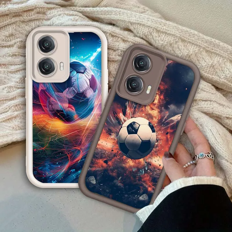 

Cool Basketball Popular Phone Case For Motorola G85 Edge 50 G24 G35 E14 G04 G34 G Stylus G54 G13 G32 G14 5G Eye Ladder