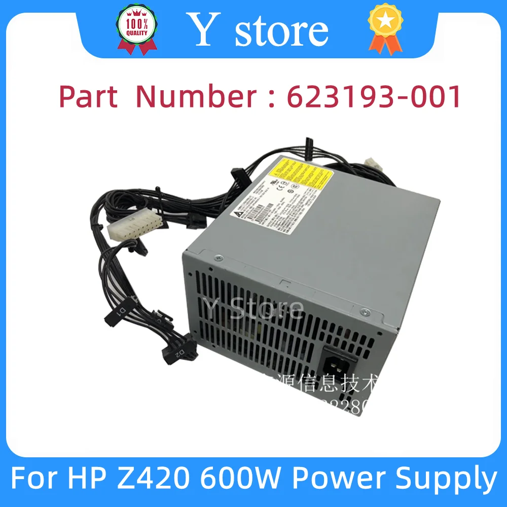 

Y Store Original PSU For HP Z420 600W Power Supply DPS-600UB A 623193-001 632911-001 623193-003 632911-003 Fast Delivery