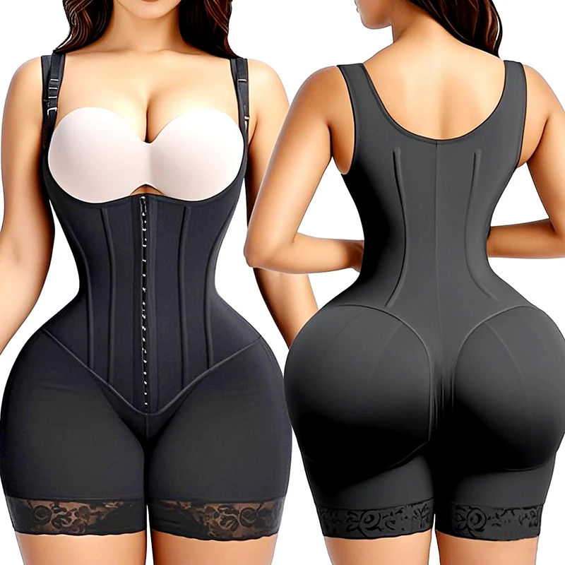 Body Shapewear Fajas Colombianas Cintura Body Shaper Sollevamento Butt Lifter Guaina dimagrante Pancia Controllo Mutandine Vita Trainer