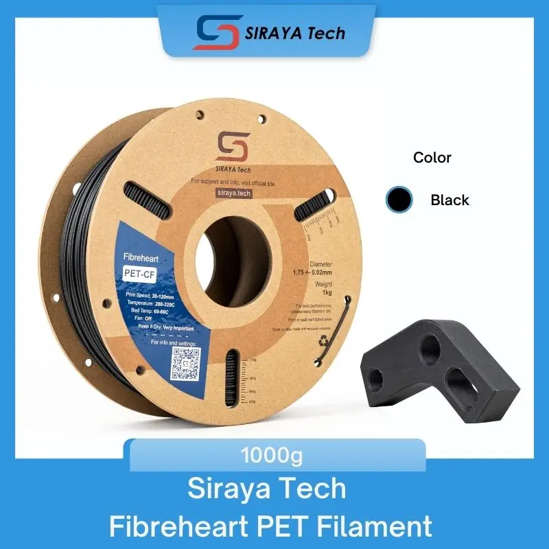 Π€ΠΈΠ»Π°ΠΌΠ΅Π½Ρ Siraya Tech PET-CF Π² ΡΠΎΡΠΌΠ΅ ΡΠ΅ΡΠ΄ΡΠ°: ΡΡΠΈΠ»Π΅Π½Π½ΡΠΉ ΡΠ³Π»Π΅ΡΠΎΠ΄Π½ΡΠΌ Π²ΠΎΠ»ΠΎΠΊΠ½ΠΎΠΌ, Π²ΡΡΠΎΠΊΠ°Ρ ΠΏΡΠΎΡΠ½ΠΎΡΡΡ, Π»Π΅Π³ΠΊΠΎΡΡΡ ΠΏΠ΅ΡΠ°ΡΠΈ, ΡΠ°Π·ΠΌΠ΅ΡΡ ΡΡΠ°Π±ΠΈΠ»ΡΠ½Ρ-ΡΠ΅ΡΠ½ΡΠΉ, 1 ΠΊΠ³ Π€ΠΈΠ»Π°ΠΌΠ΅Π½Ρ Siraya Tech PET-CF Π² ΡΠΎΡΠΌΠ΅ ΡΠ΅ΡΠ΄ΡΠ°: ΡΡΠΈΠ»Π΅Π½Π½ΡΠΉ ΡΠ³Π»Π΅ΡΠΎΠ΄Π½ΡΠΌ Π²ΠΎΠ»ΠΎΠΊΠ½ΠΎΠΌ, Π²ΡΡΠΎΠΊΠ°Ρ ΠΏΡΠΎΡΠ½ΠΎΡΡΡ, Π»Π΅Π³ΠΊΠΎΡΡΡ ΠΏΠ΅ΡΠ°ΡΠΈ, ΡΠ°Π·ΠΌΠ΅ΡΡ ΡΡΠ°Π±ΠΈΠ»ΡΠ½Ρ-ΡΠ΅ΡΠ½ΡΠΉ, 1 ΠΊΠ³