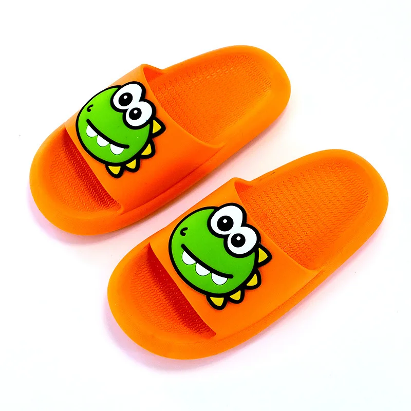 Summer Children Slippers Cute Cartoon Soft Soled Comfortable Non-slip Toddler Beach Sandals Bathroom Slippers for Girls Boys