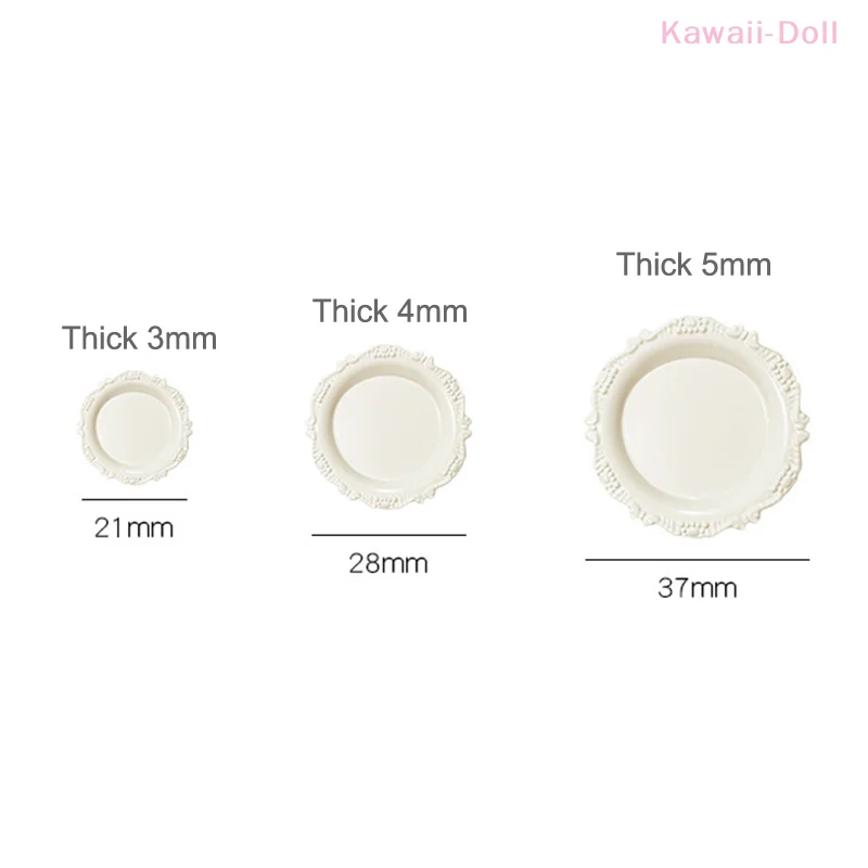 3 قطعة دمية مصغرة المعجنات لوحة صينية نحت الرجعية الصغيرة القرص اللعب المطبخ الغذاء ل إكسسوارات دمي