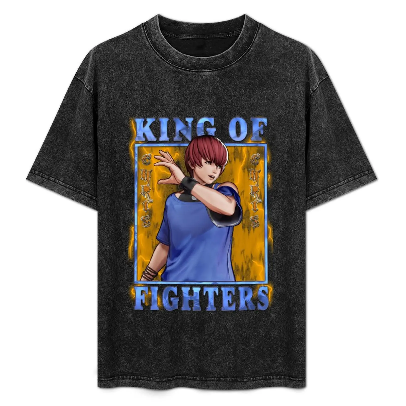 King of Fighters XV - Tempo Mixer Chris KOF T-Shirt graphic shirts quick drying anime t shirts mens graphic t-shirts funny