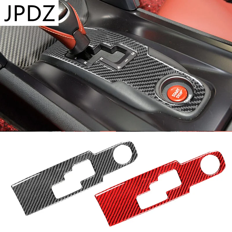 

Car Inner Carbon Fiber Sticker Central Control Gear Shifter Panel Interiors Styling Car Accessories For Nissan GTR R35 2009-2015