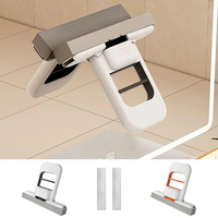 Mini Sponge Mop Hand-free Wash Mops Portable Super Absorbent Mop For Desktop Floor Bathroom Kitchen Glass Car Cleaning Tools