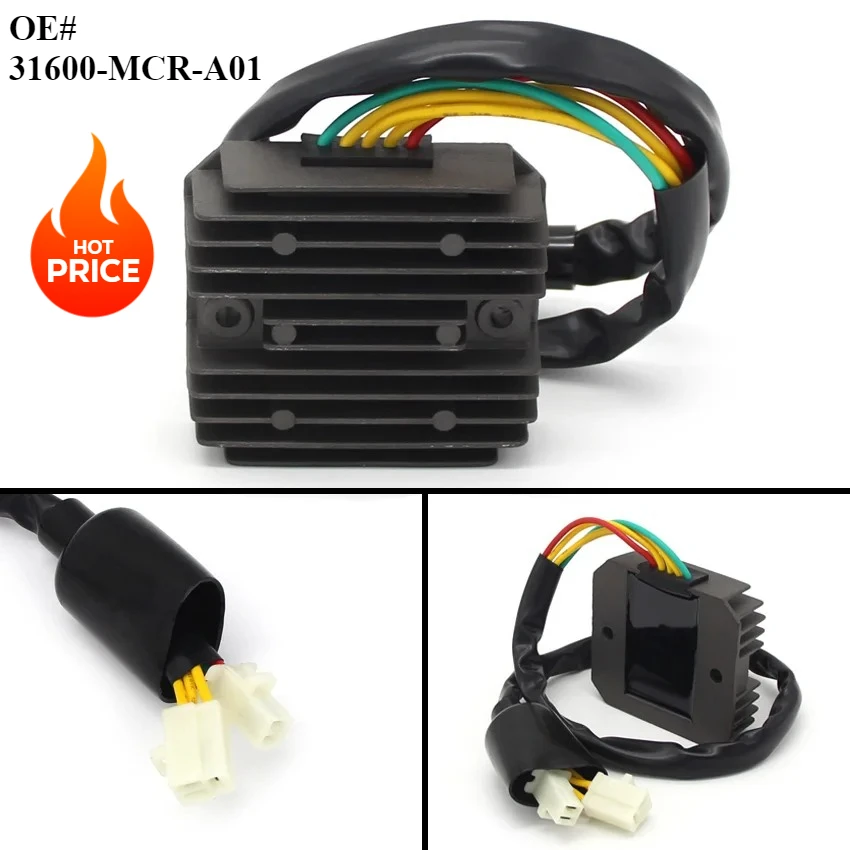 

Motorcycle Rectifier Voltage Regulator For Honda VT750 Shadow VT750DC 31600-MCR-A01 2001-2007