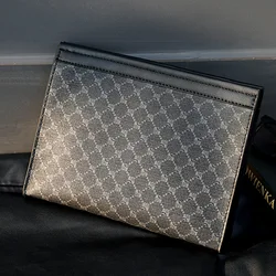 Designer Men Business Clutches Bags Wallets for Man Bag Purse Leather Male Clutch Phone Classic Envelope Bag Luxury Brand