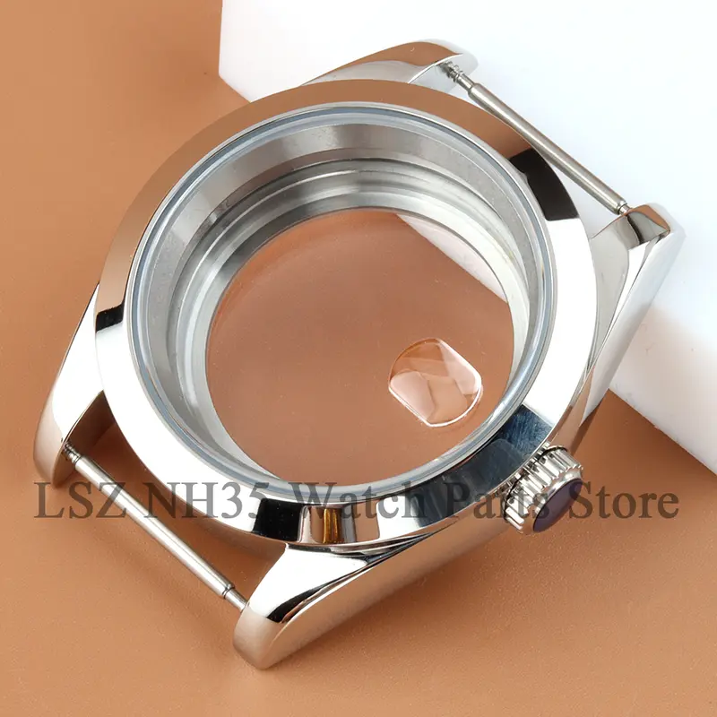 For 36mm/39mm Datejust Case Stainless Steel NH35 Watch Case Fit Seiko NH35 NH36 Movement 28.5mm Dial Polish Oyster Watchband - Image 9