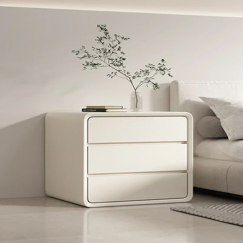 Dresser Bedroom Bedside Table Closets Minimalist Italian Modern Nightstand Low Mesillas De Noche Luxury Bedroom Furniture