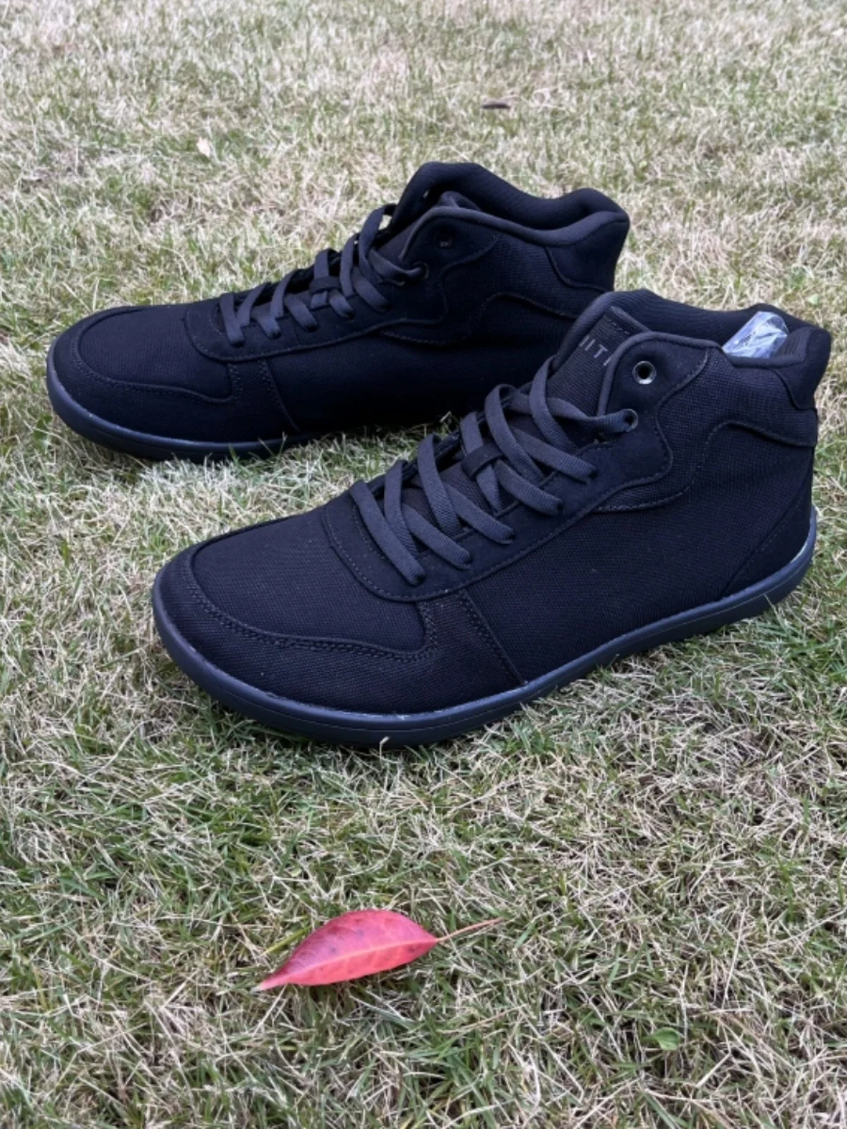 Authentic Big Head Shoe Wide Version Barefoot Shoe Wide Foot Palm Zero Drop Soft Bottom Comfortable High Top Sports Casual Shoe