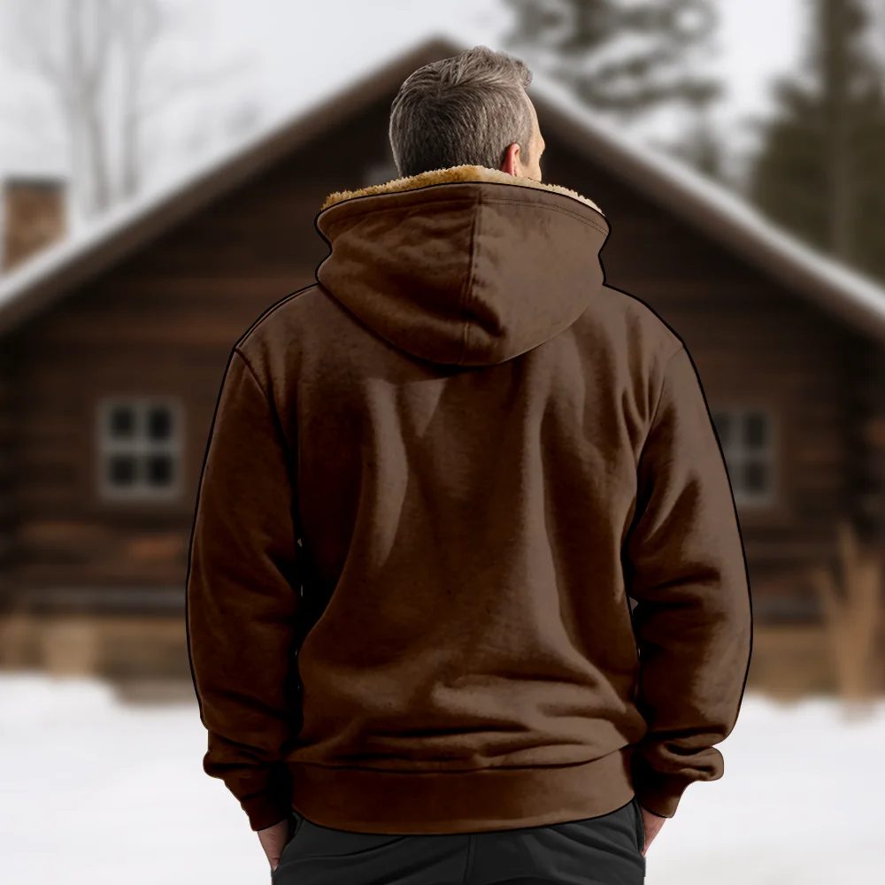 Casacos de jaquetas de inverno masculinos, roupas de algodão com padrão geométrico vintage sobretudo esportivo com padrão CASUAL