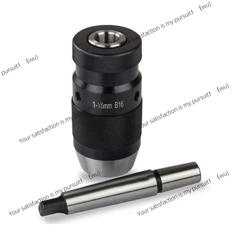 Self-tightening drill chuck 1-13 B16 light and heavy duty 1-16 B18 bench drill JT33/JT6 self-locking chuck threaded hole