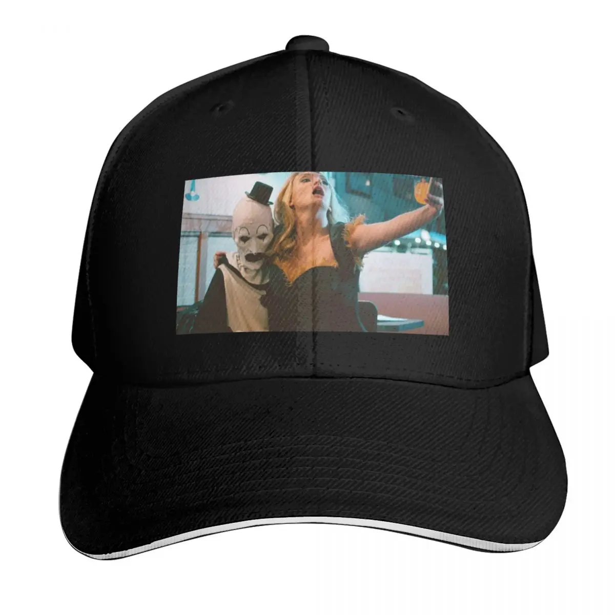 Art The Clown Getting a Selfie - Terrifier Baseball Cap Men Women Casual Summer Sport Sun Cap