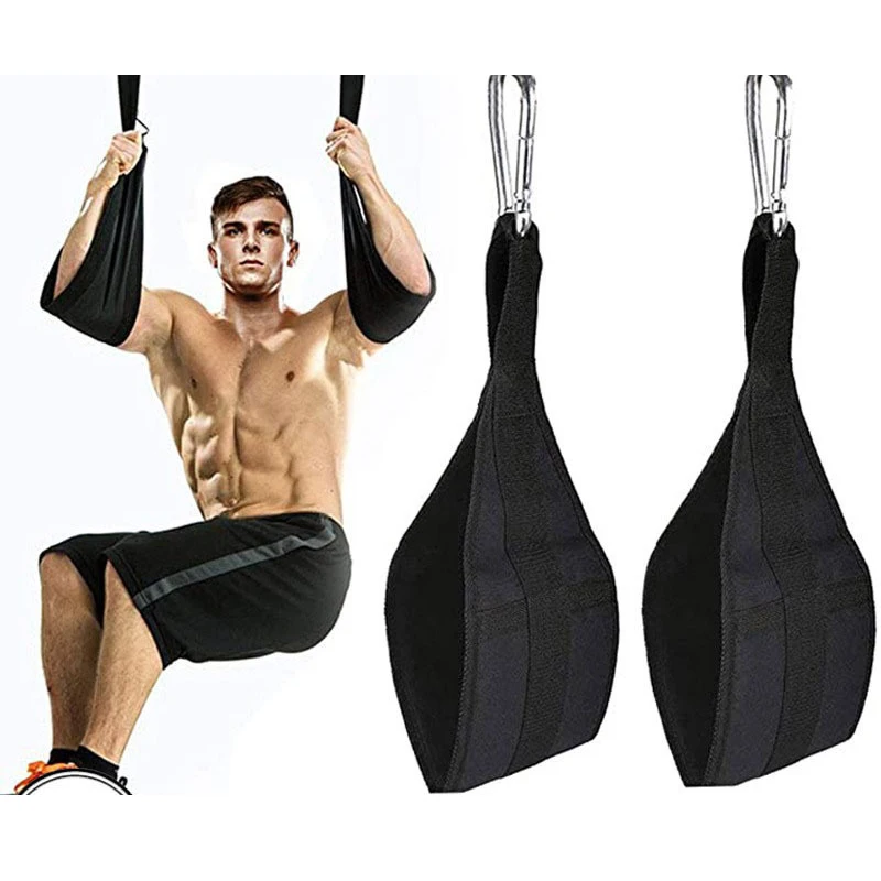 

Black Abdominal Muscle Belt,Hanging Sling Straps,Hanging Pull-Ups Training Horizontal Bar,Gym Muscle Training resistance band