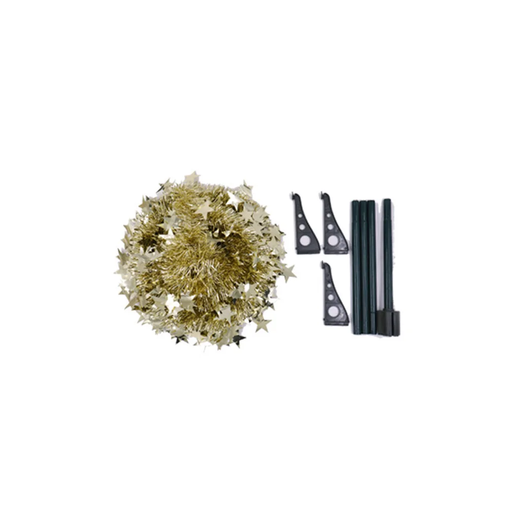 

120Cm Golden Christmas Tree Pet Plastic Telescopic Foldable Decoration for Living Room Bedroom Room Festive Home Ambiance