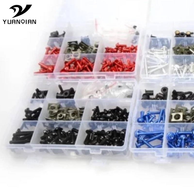 

Universal Motorcycle Accessories Fairing Bolts Kit Body Fastener Clips Screws FOR Victory BMW K1300S S1000RR S1000R R1200GS