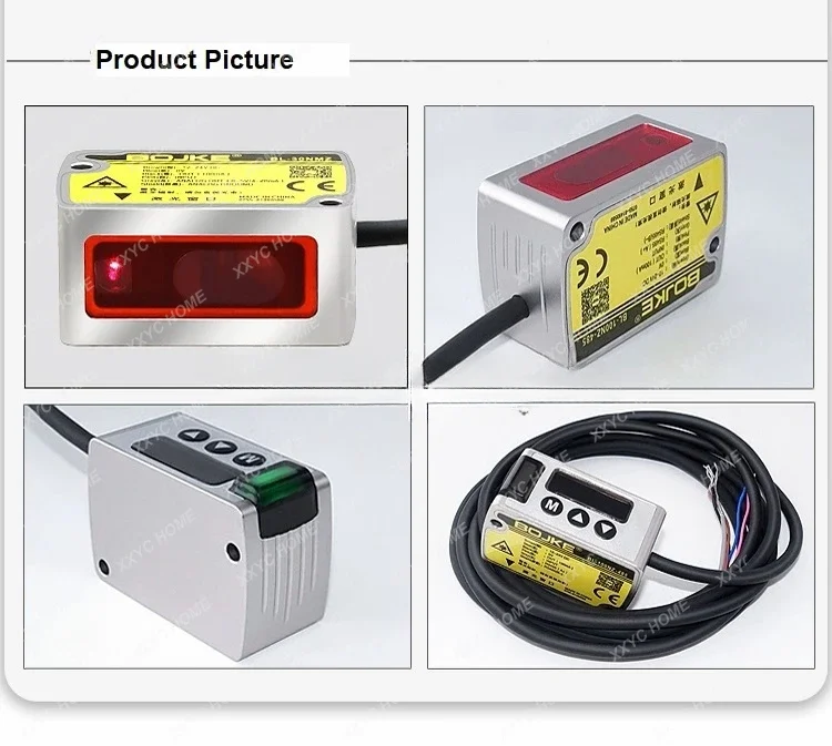 BOJKE photoelectric switch measuring distance multi-function high-speed high-accuracy genuine analog laser displacement sensor