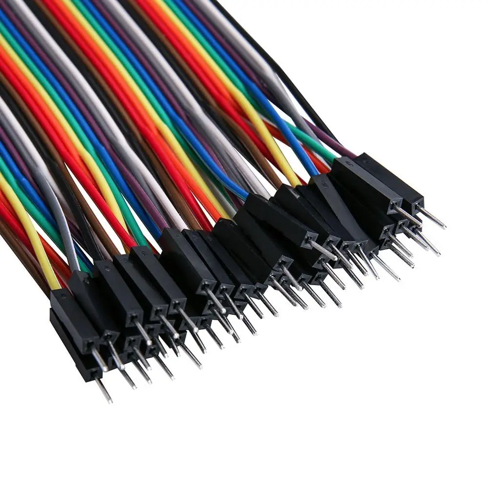 Dupont Line 40pin Male to Female,40pin Male to Male,40pin Female to Female Jumper Wire 24AWG Copper Line Set for Arduino DIY Kit