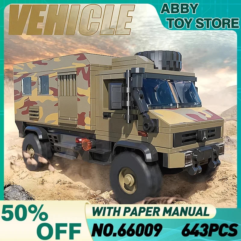 

Xbert 66009 ВНЕДОРОЖНЫЕ строительные блоки для грузовиков, комплект для сборки модели внедорожника 4x4, рождественский подарок для взрослых