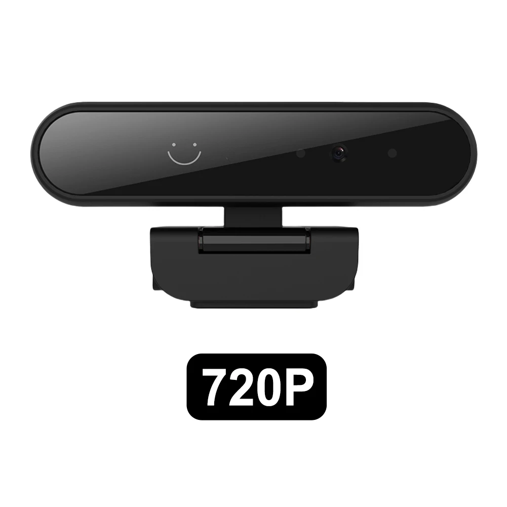 Facial Recognition Webcam Built-in Microphone for Windows Hello Identification Login Web Camera for Laptop Desktop Computer