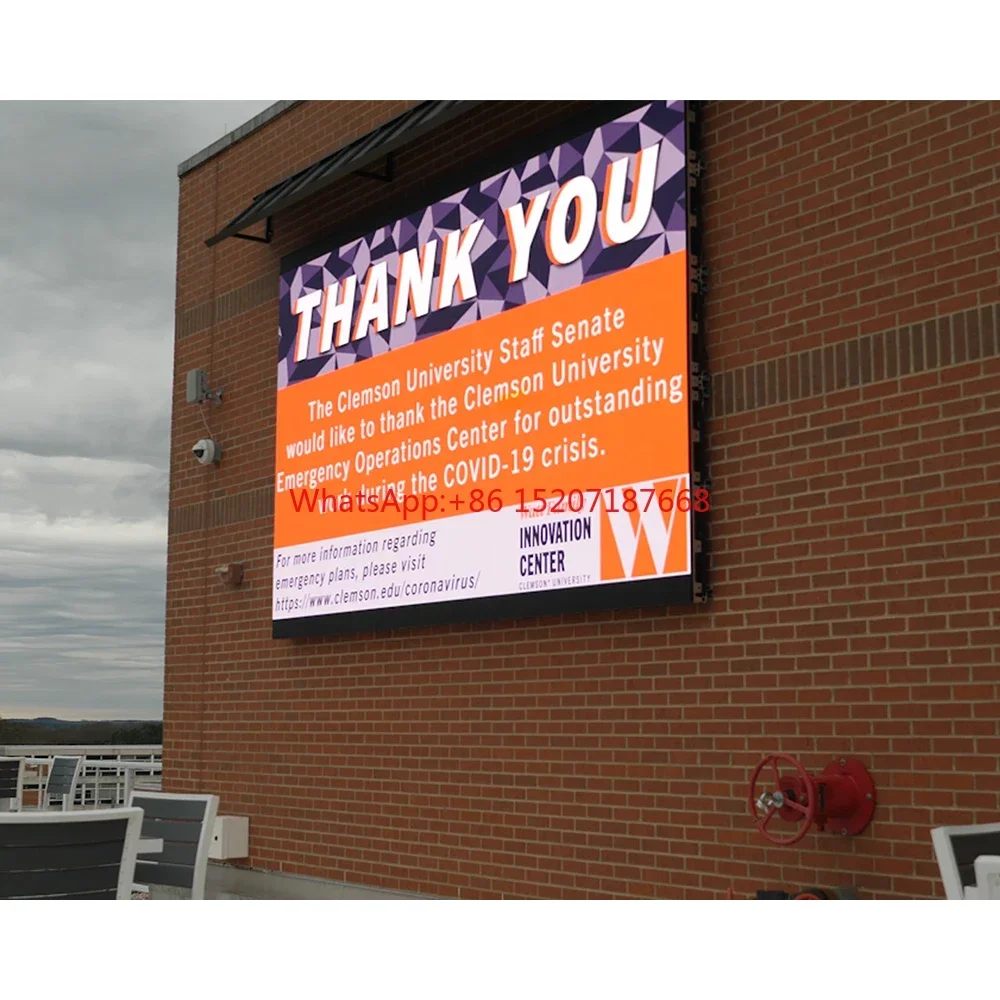 RAYBO HD Advertising Customizable Led Display Screen Panel 960*960mm P3.91 P4.81 SMD Full Color Outdoor Building Led Video Wall